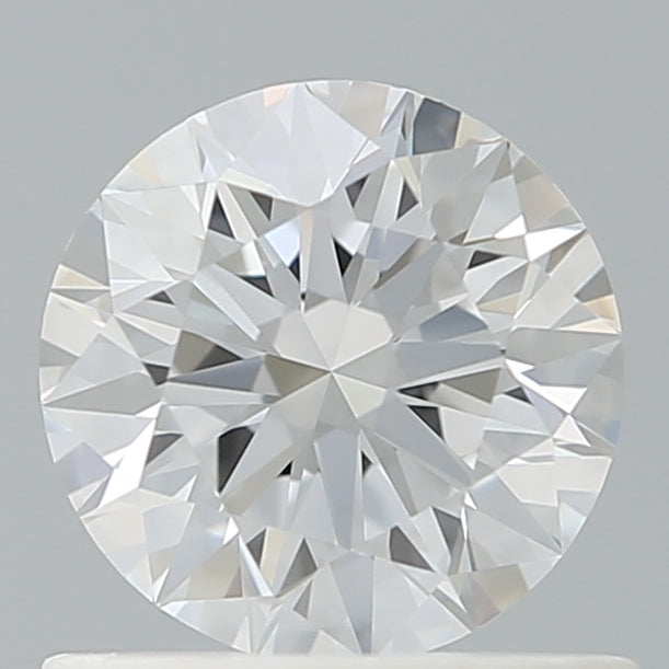 0.77 Carat Round Shaped, Ideal Cut, D Color, VVS2 Clarity, IGI Certified Lab Grown Diamond