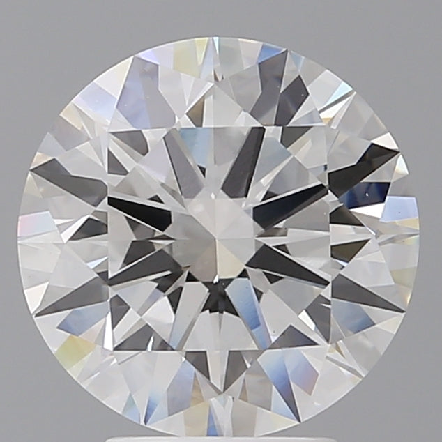 4.05 Carat Round Shaped, Ideal Cut, E Color, VS1 Clarity, IGI Certified Lab Grown Diamond