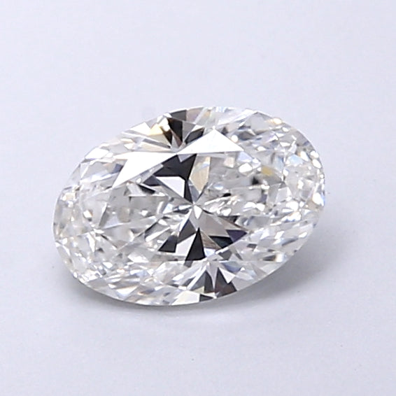 0.90 Carat Oval Shaped, Very Good Cut, F Color, VVS2 Clarity, IGI Certified Lab Grown Diamond