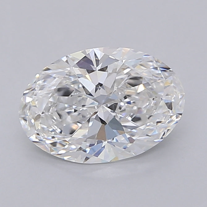 1.53 Carat Oval Shaped, Ideal Cut, D Color, VVS2 Clarity, IGI Certified Lab Grown Diamond