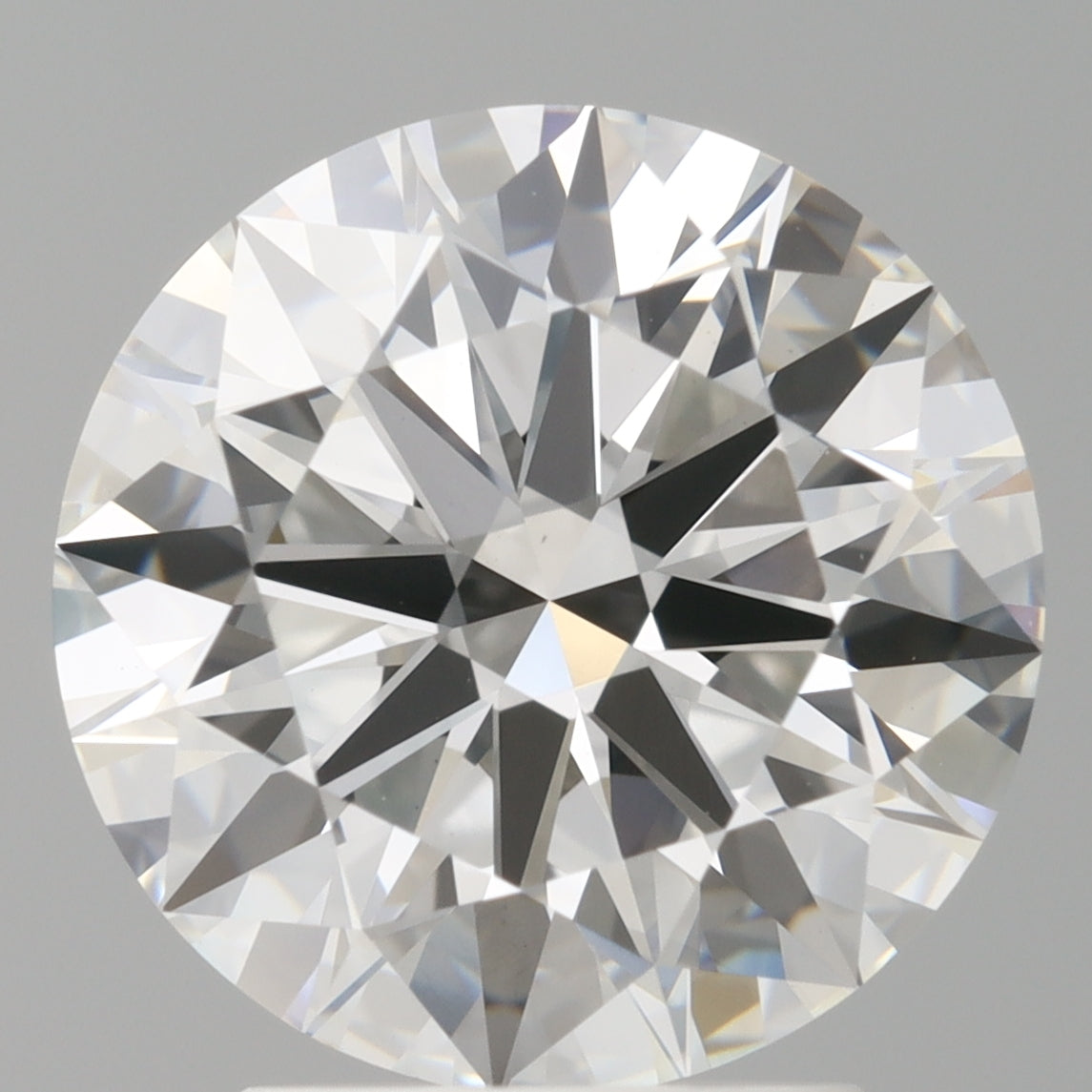 3.10 Carat Round Shaped, Ideal Cut, F Color, VVS2 Clarity, IGI Certified Lab Grown Diamond