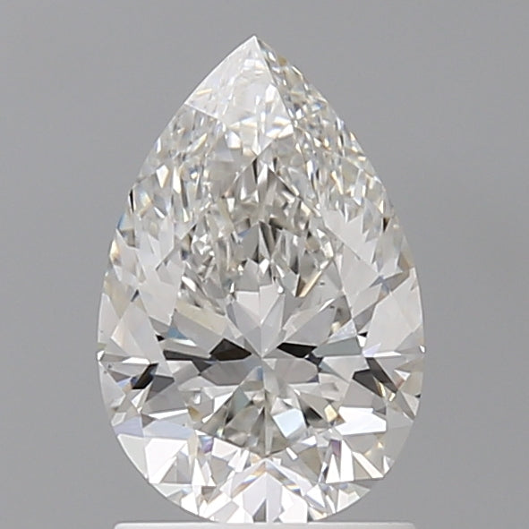 1.52 Carat Pear Shaped, Ideal Cut, F Color, VS1 Clarity, IGI Certified Lab Grown Diamond