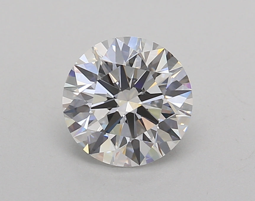 1.30 Carat Round Shaped, Ideal Cut, D Color, VVS2 Clarity, IGI Certified Lab Grown Diamond