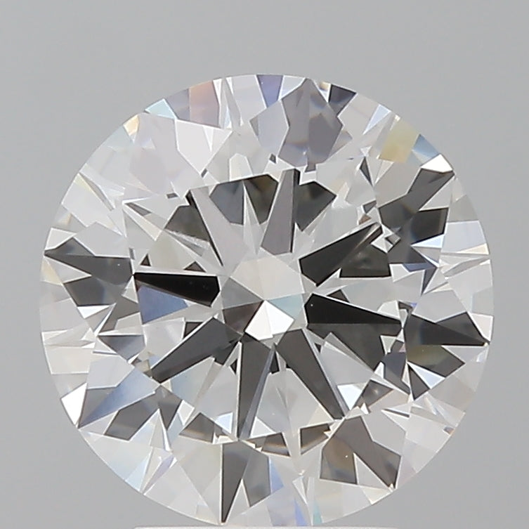 3.51 Carat Round Shaped, Ideal Cut, E Color, VVS2 Clarity, IGI Certified Lab Grown Diamond