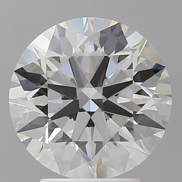 3.52 Carat Round Shaped, Ideal Cut, E Color, VVS2 Clarity, IGI Certified Lab Grown Diamond