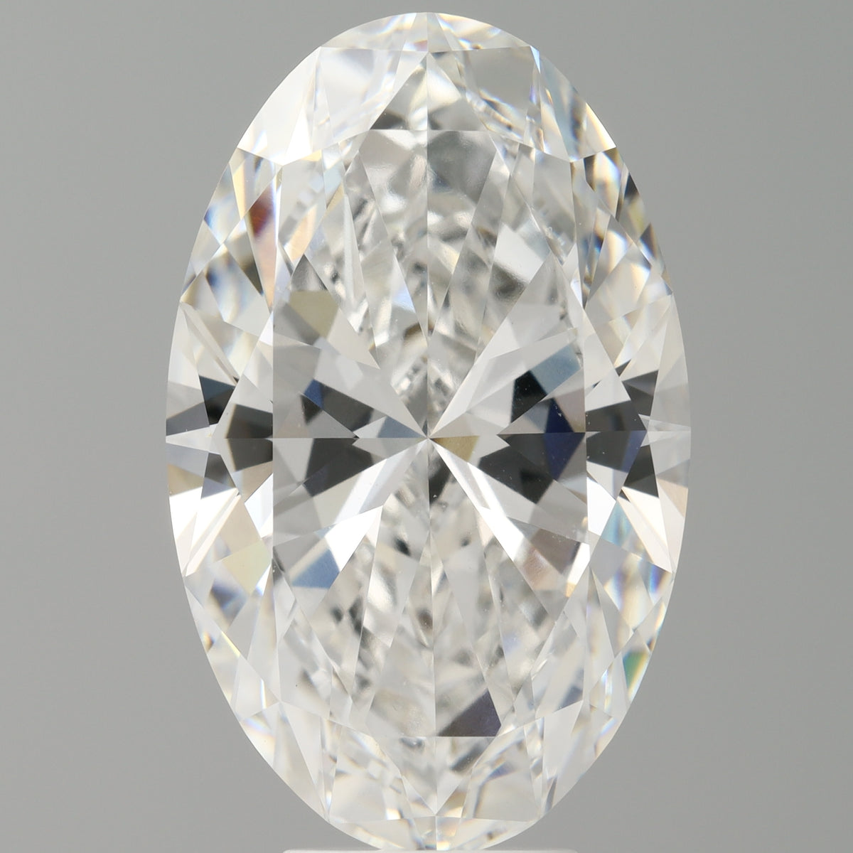 7.07 Carat Oval Shaped, Ideal Cut, E Color, VVS2 Clarity, IGI Certified Lab Grown Diamond
