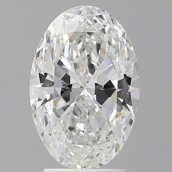 3.00 Carat Oval Shaped, Ideal Cut, E Color, VS1 Clarity, IGI Certified Lab Grown Diamond