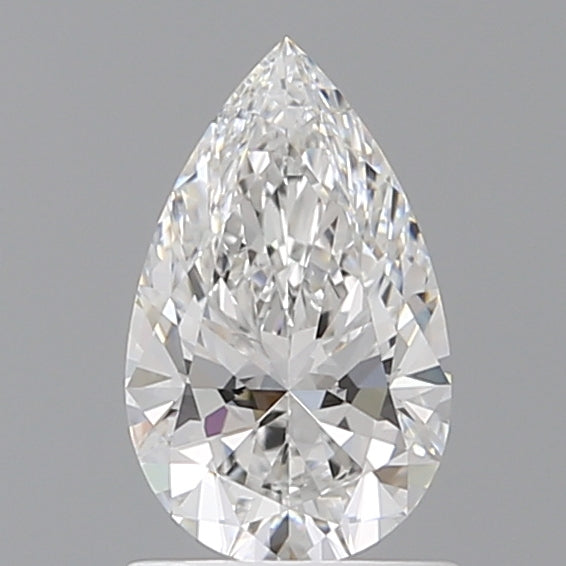 1.10 Carat Pear Shaped, Ideal Cut, D Color, VVS2 Clarity, IGI Certified Lab Grown Diamond