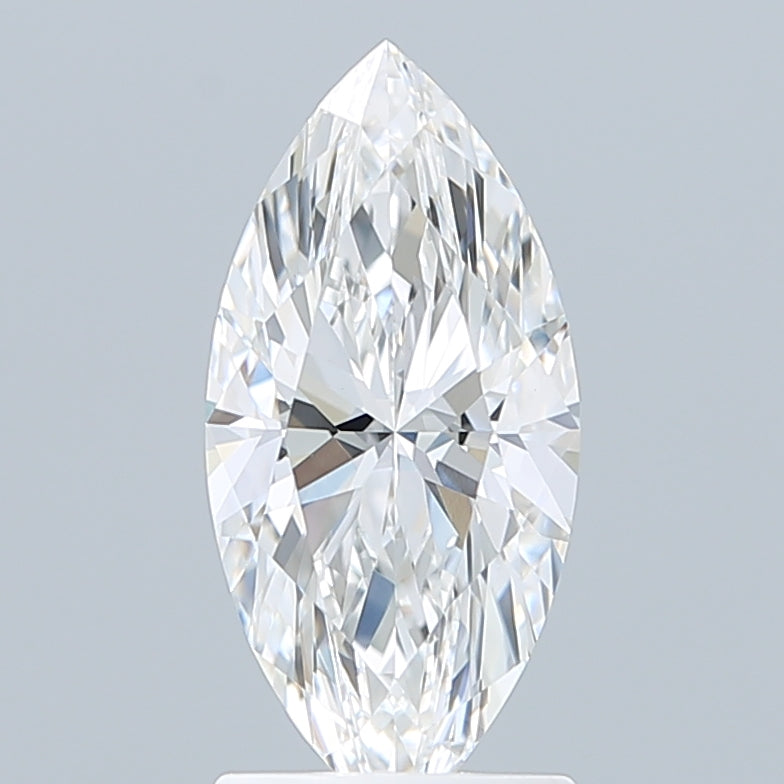 1.77 Carat Marquise Shaped, Ideal Cut, E Color, VVS2 Clarity, IGI Certified Lab Grown Diamond
