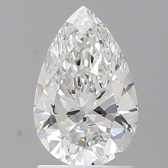1.53 Carat Pear Shaped, Ideal Cut, E Color, VVS2 Clarity, IGI Certified Lab Grown Diamond