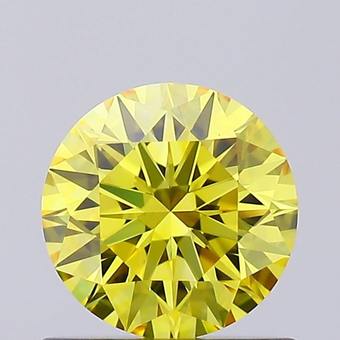 0.63 Carat Round Shaped, Ideal Cut, VVS1 Clarity, IGI Certified Lab Grown Diamond