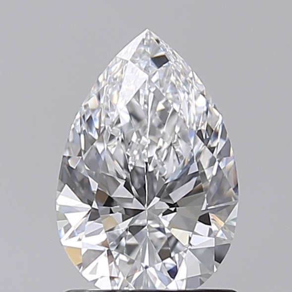 1.19 Carat Pear Shaped, Excellent Cut, D Color, VVS1 Clarity, IGI Certified Lab Grown Diamond