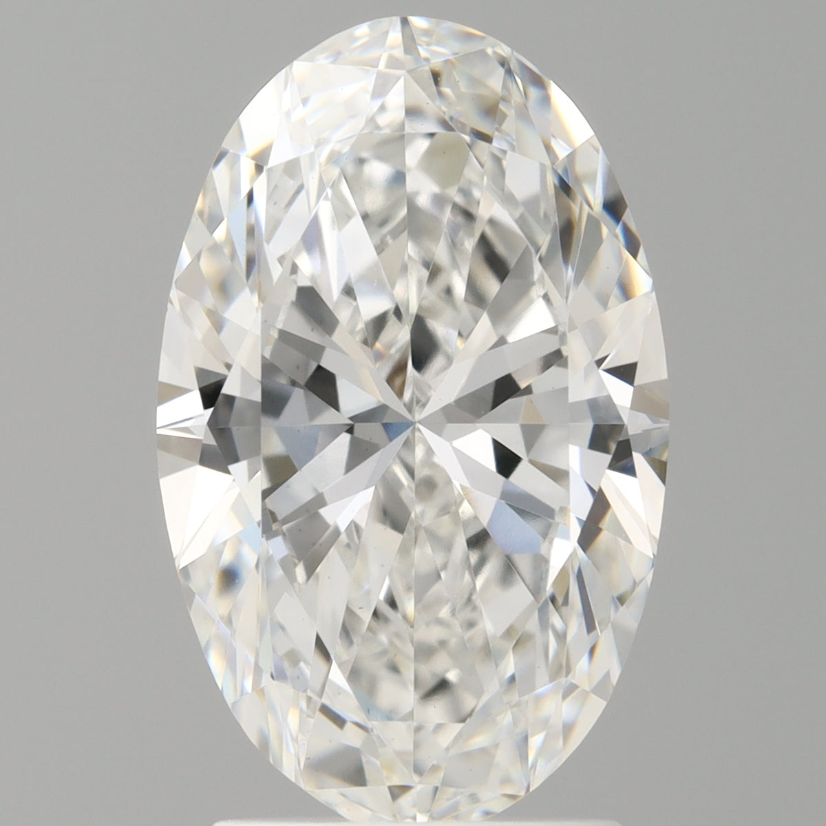 2.54 Carat Oval Shaped, Ideal Cut, E Color, VVS2 Clarity, IGI Certified Lab Grown Diamond