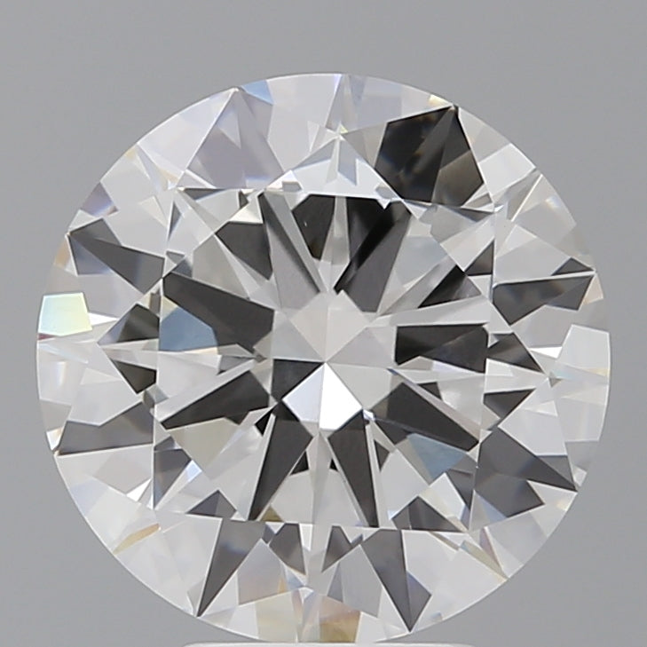 5.51 Carat Round Shaped, Excellent Cut, E Color, VVS2 Clarity, IGI Certified Lab Grown Diamond