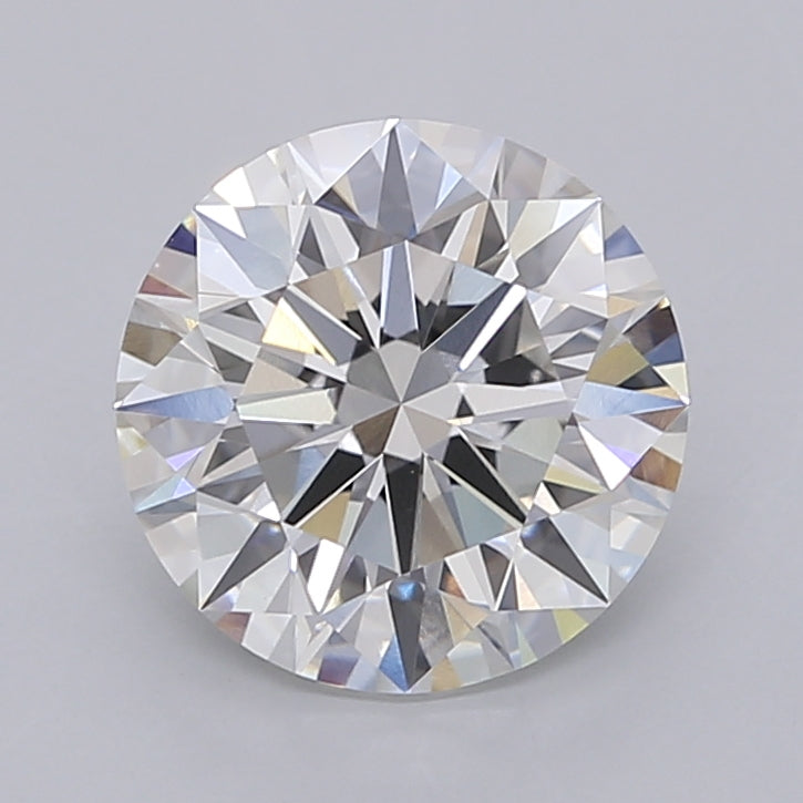 2.75 Carat Round Shaped, Ideal Cut, F Color, VVS1 Clarity, IGI Certified Lab Grown Diamond