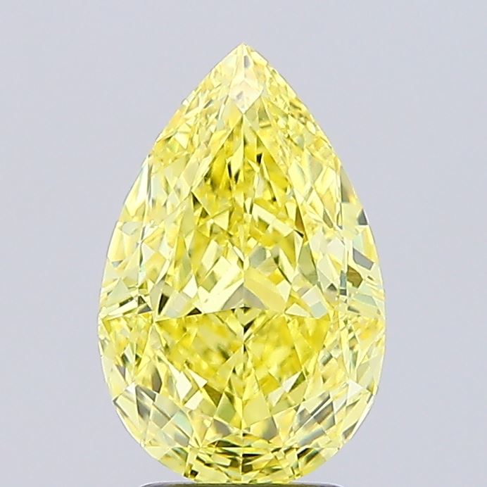 3.07 Carat Pear Shaped, Ideal Cut, VVS2 Clarity, IGI Certified Lab Grown Diamond