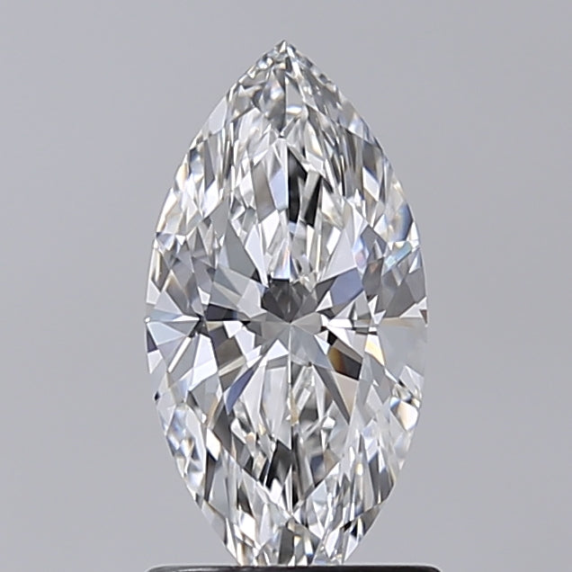 1.23 Carat Marquise Shaped, Excellent Cut, E Color, VVS2 Clarity, IGI Certified Lab Grown Diamond