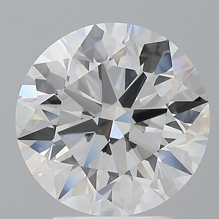 3.54 Carat Round Shaped, Ideal Cut, F Color, VVS2 Clarity, IGI Certified Lab Grown Diamond