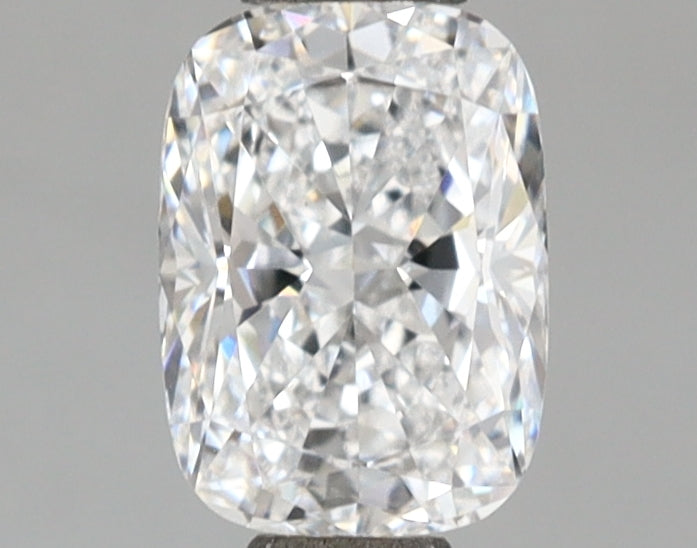 1.03 Carat Cushion Shaped, Ideal Cut, D Color, VVS2 Clarity, IGI Certified Lab Grown Diamond