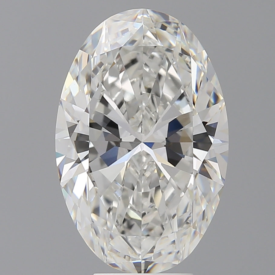 6.50 Carat Oval Shaped, Ideal Cut, E Color, VVS2 Clarity, IGI Certified Lab Grown Diamond