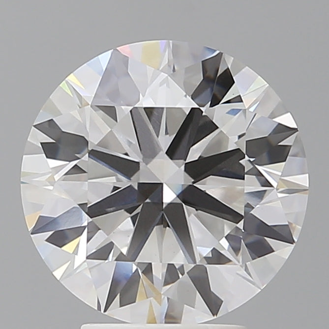 4.10 Carat Round Shaped, Ideal Cut, E Color, VVS2 Clarity, IGI Certified Lab Grown Diamond