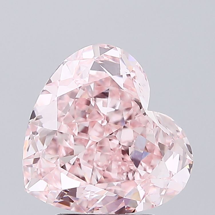 4.02 Carat Heart Shaped, Excellent Cut, VS1 Clarity, IGI Certified Lab Grown Diamond