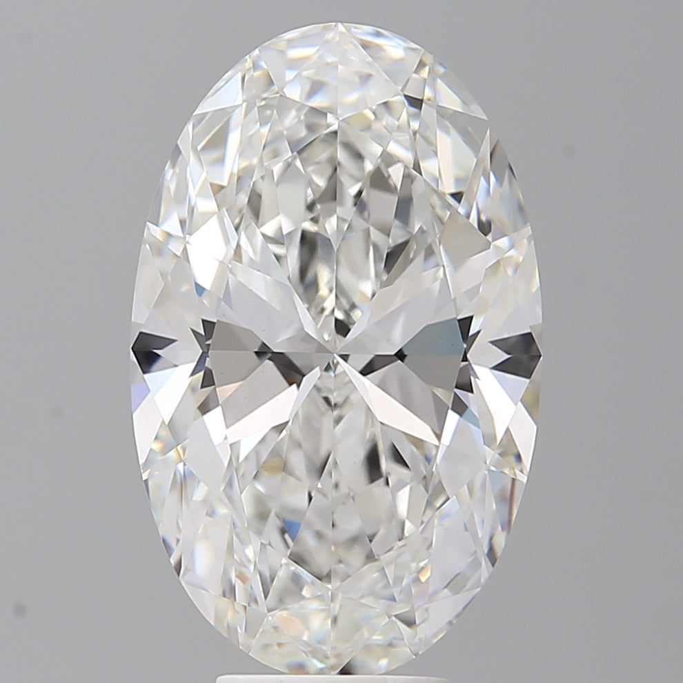 7.10 Carat Oval Shaped, Ideal Cut, E Color, VVS2 Clarity, IGI Certified Lab Grown Diamond
