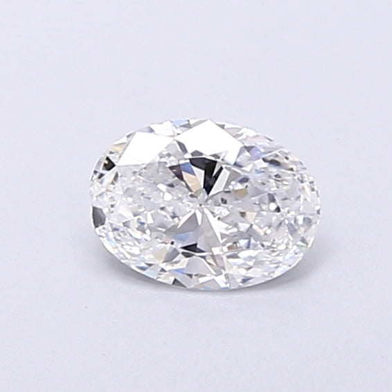 0.48 Carat Oval Shaped, Very Good Cut, D Color, VS1 Clarity, IGI Certified Lab Grown Diamond
