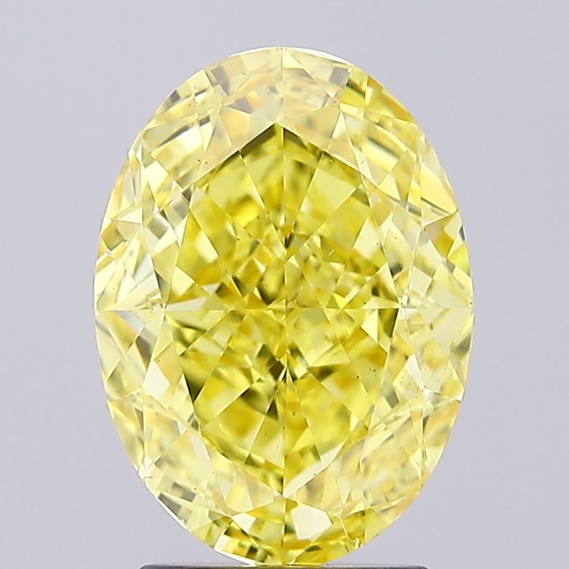 3.02 Carat Oval Shaped, Ideal Cut, VS2 Clarity, IGI Certified Lab Grown Diamond