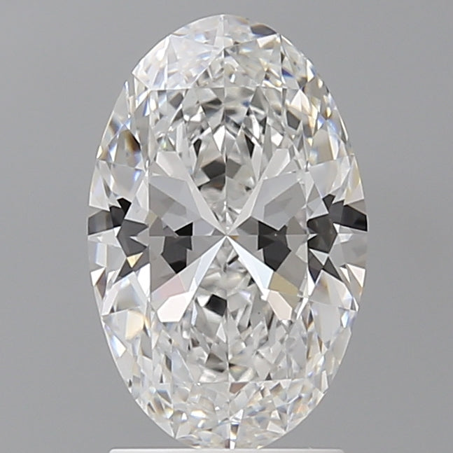 2.09 Carat Oval Shaped, Ideal Cut, D Color, VS1 Clarity, IGI Certified Lab Grown Diamond