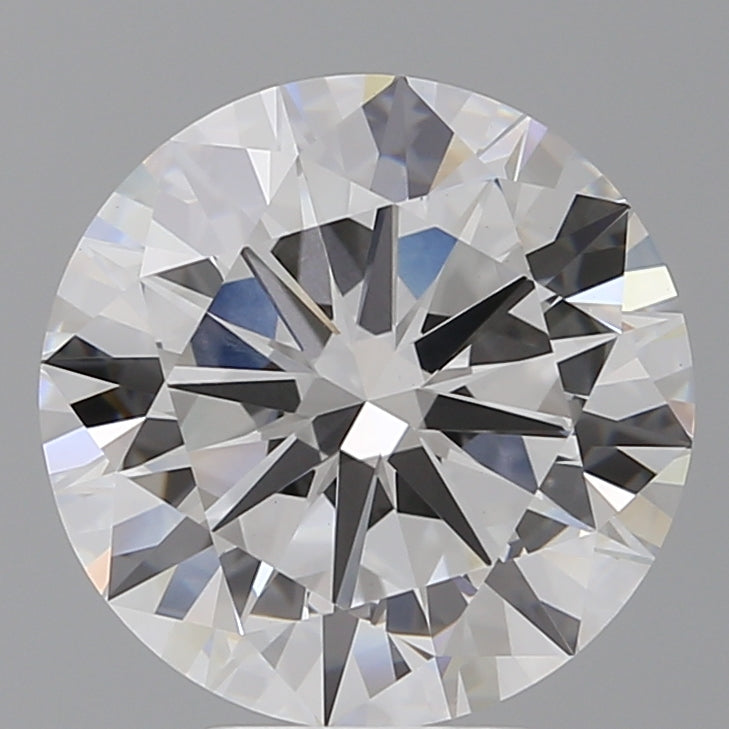 5.99 Carat Round Shaped, Excellent Cut, E Color, VVS2 Clarity, IGI Certified Lab Grown Diamond