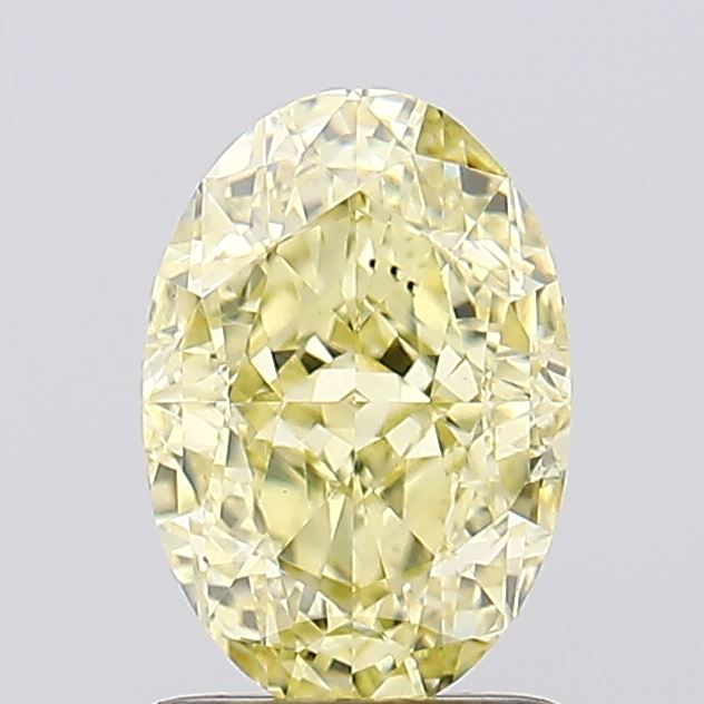 1.58 Carat Oval Shaped, Very Good Cut, VS1 Clarity, IGI Certified Lab Grown Diamond