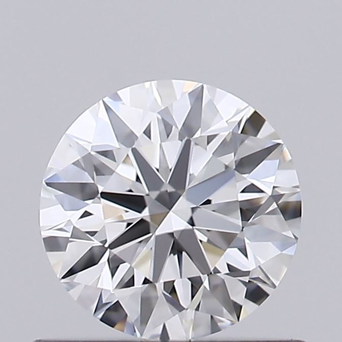 0.55 Carat Round Shaped, Ideal Cut, D Color, VS1 Clarity, IGI Certified Lab Grown Diamond