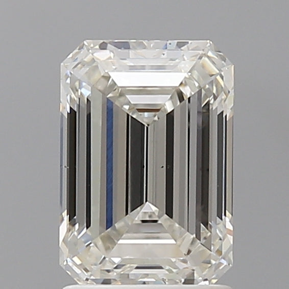 2.02 Carat Emerald Shaped, Ideal Cut, G Color, VS2 Clarity, IGI Certified Lab Grown Diamond