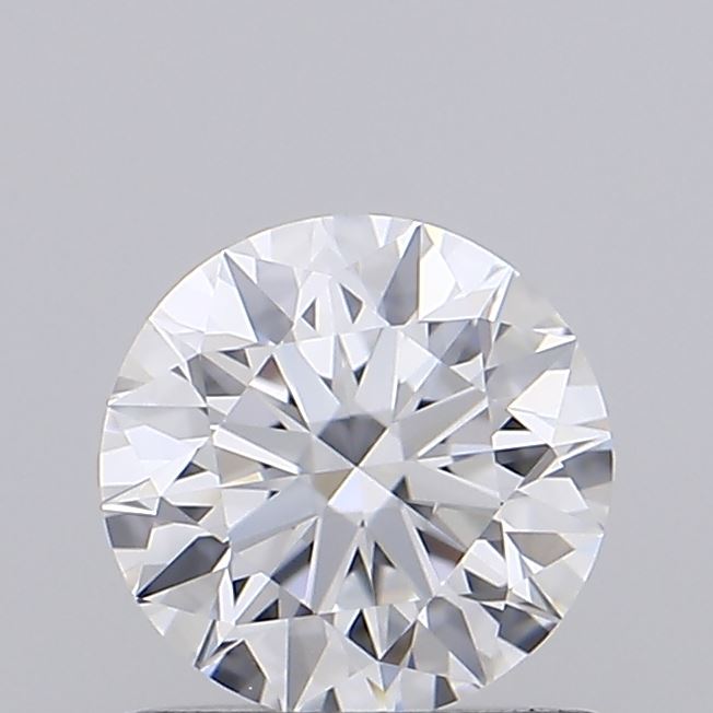 0.53 Carat Round Shaped, Ideal Cut, D Color, VVS2 Clarity, IGI Certified Lab Grown Diamond