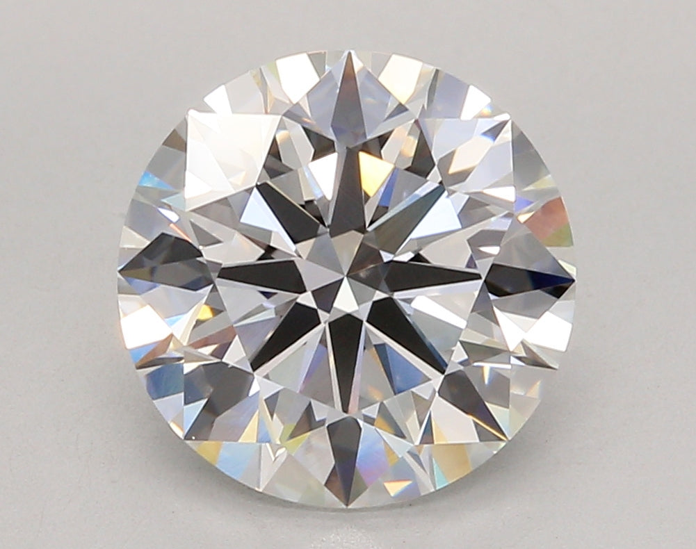 5.03 Carat Round Shaped, Ideal Cut, E Color, VVS2 Clarity, IGI Certified Lab Grown Diamond