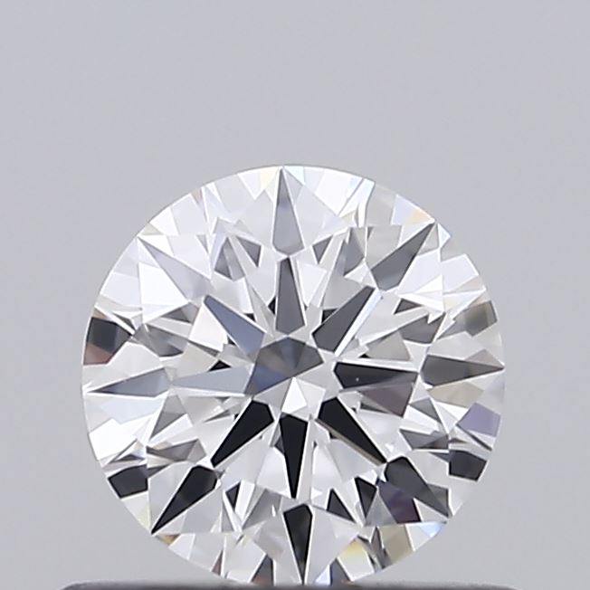 0.54 Carat Round Shaped, Ideal Cut, D Color, VVS2 Clarity, IGI Certified Lab Grown Diamond
