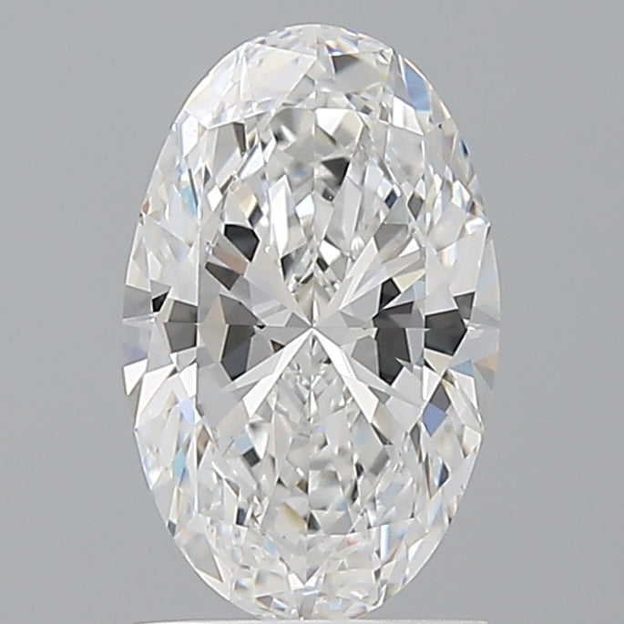 1.51 Carat Oval Shaped, Ideal Cut, D Color, VVS2 Clarity, IGI Certified Lab Grown Diamond