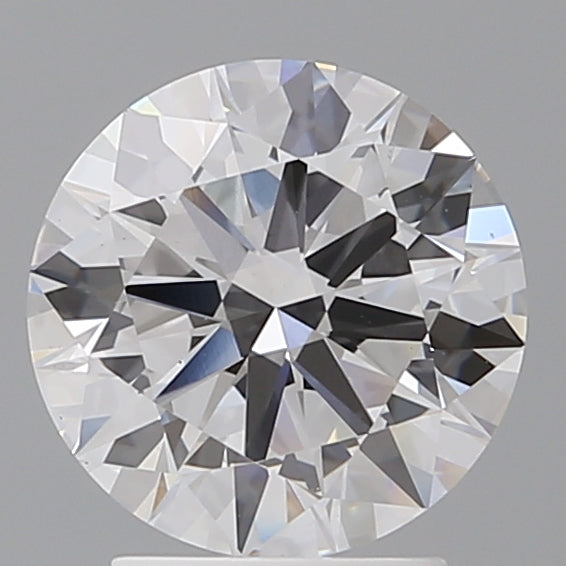 2.57 Carat Round Shaped, Excellent Cut, D Color, VS1 Clarity, IGI Certified Lab Grown Diamond