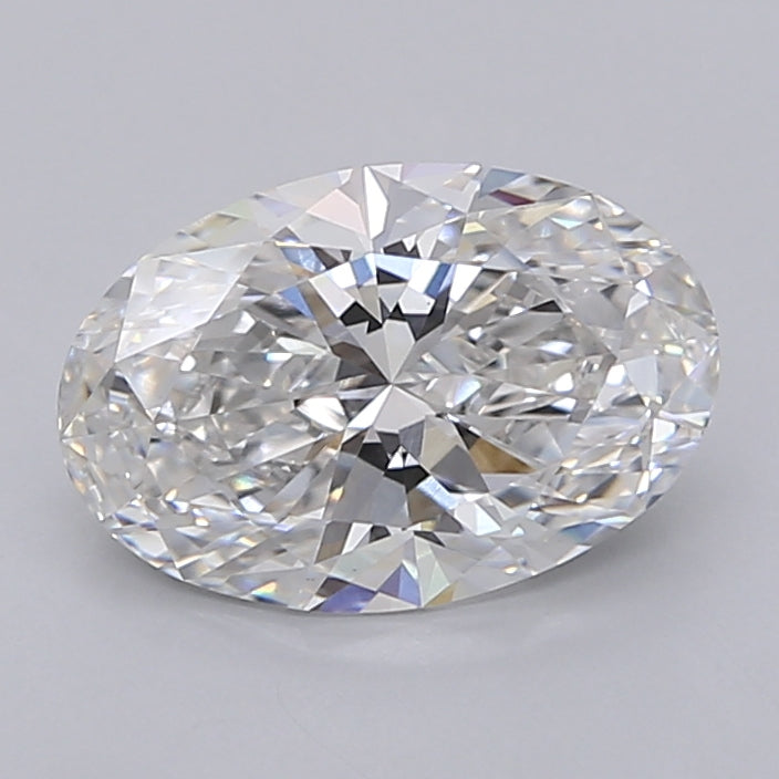 2.04 Carat Oval Shaped, Ideal Cut, F Color, VS1 Clarity, IGI Certified Lab Grown Diamond