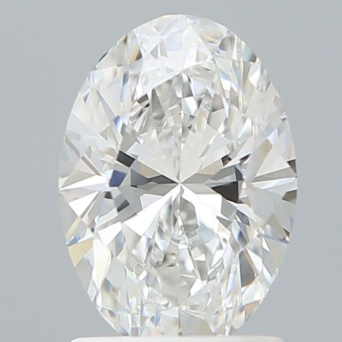 1.60 Carat Oval Shaped, Excellent Cut, D Color, VVS2 Clarity, IGI Certified Lab Grown Diamond