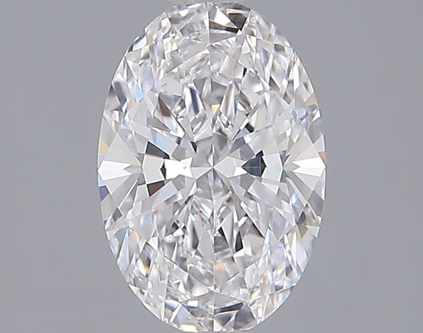 1.53 Carat Oval Shaped, Ideal Cut, D Color, VVS1 Clarity, IGI Certified Lab Grown Diamond