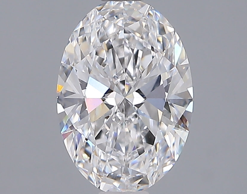 1.53 Carat Oval Shaped, Ideal Cut, D Color, VVS2 Clarity, IGI Certified Lab Grown Diamond