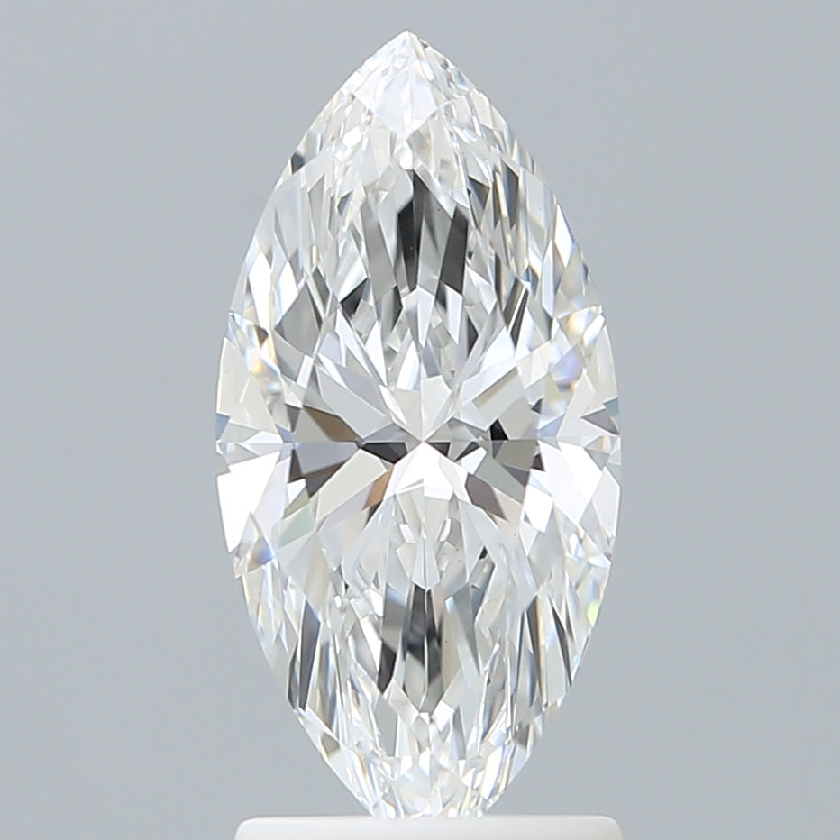 1.82 Carat Marquise Shaped, Ideal Cut, E Color, VVS2 Clarity, IGI Certified Lab Grown Diamond