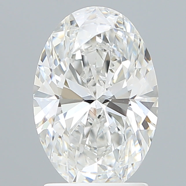 2.10 Carat Oval Shaped, Ideal Cut, E Color, VVS2 Clarity, IGI Certified Lab Grown Diamond