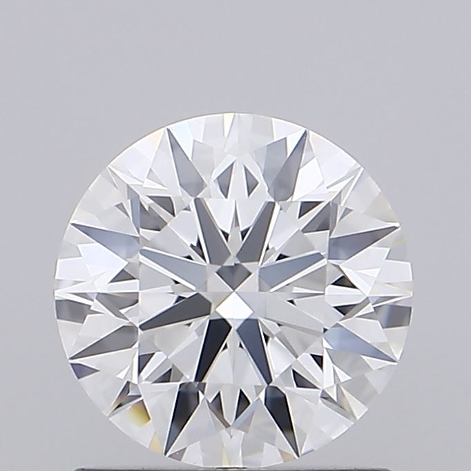 1.08 Carat Round Shaped, Ideal Cut, D Color, VVS2 Clarity, IGI Certified Lab Grown Diamond