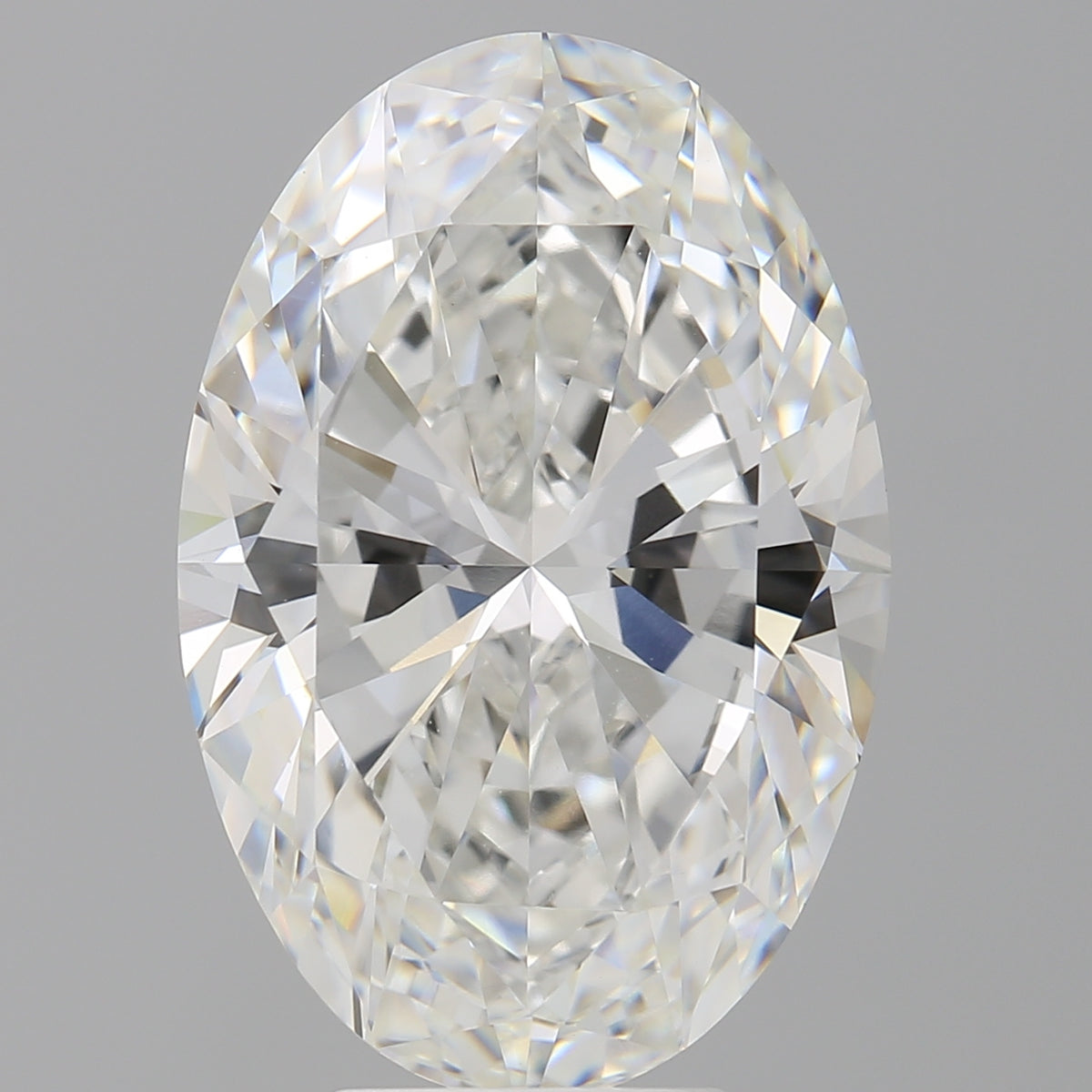 7.05 Carat Oval Shaped, Ideal Cut, F Color, VVS2 Clarity, IGI Certified Lab Grown Diamond