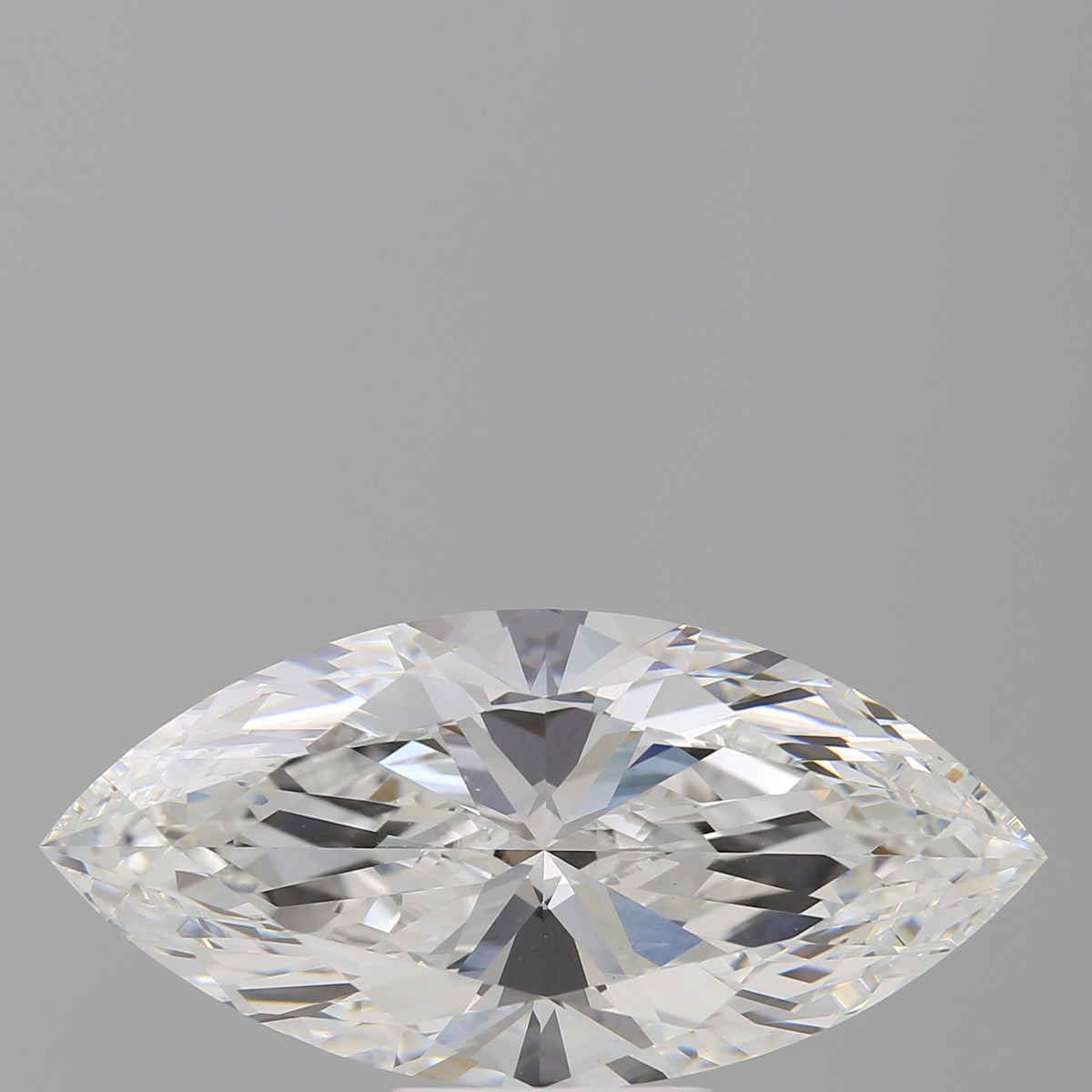 5.50 Carat Marquise Shaped, Ideal Cut, E Color, VVS2 Clarity, IGI Certified Lab Grown Diamond