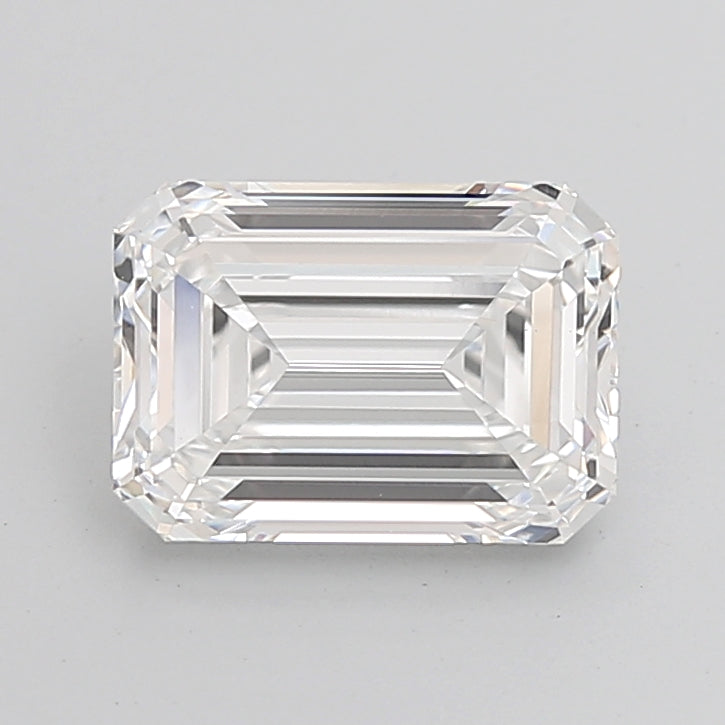 4.51 Carat Emerald Shaped, Ideal Cut, E Color, VS1 Clarity, IGI Certified Lab Grown Diamond