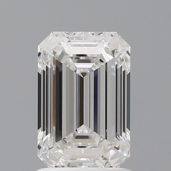 1.60 Carat Emerald Shaped, Ideal Cut, E Color, VVS2 Clarity, IGI Certified Lab Grown Diamond